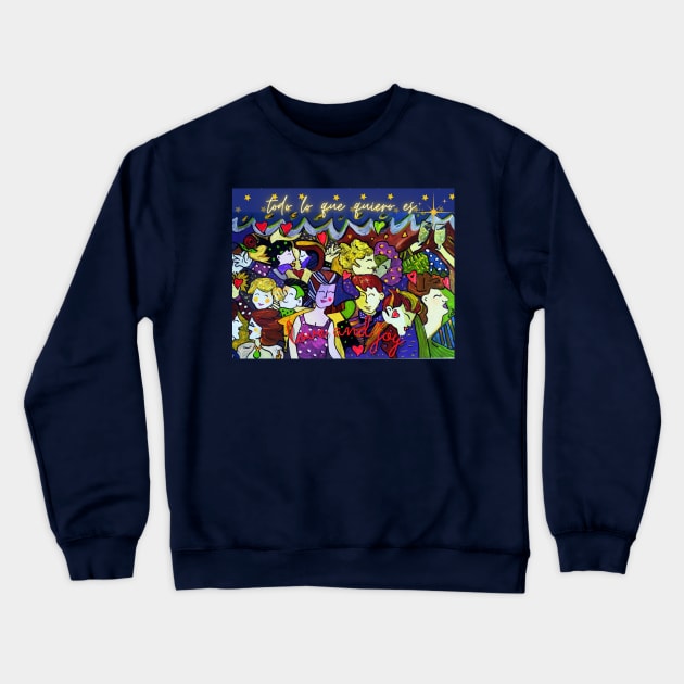 Love and joy Crewneck Sweatshirt by CotaArts
